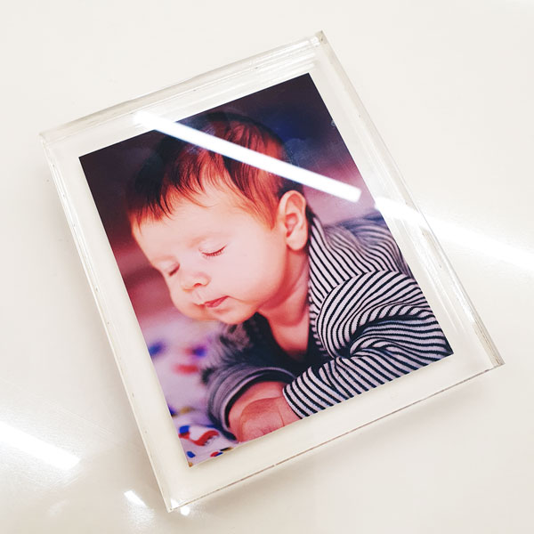 Fotoğraf Baskılı Akrilik Pleksi Kare Çerçeve 11,5X14Cm görsel